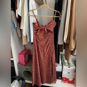 Petal & Pup Satin Peep Hole dress